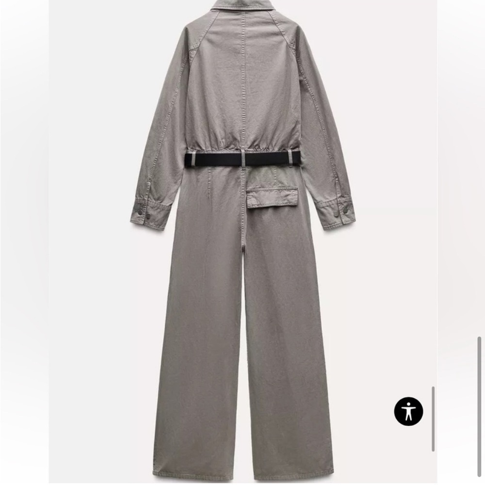 NWT ZARA ZARA LONG BELTED JUMPSUIT
COLLECTION SIZE L
🚨PRICE FIRM NO DISCOUNT - Picture 10 of 13